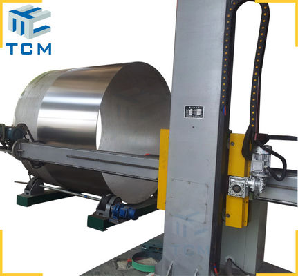 Mirror Surface Industrial Metal Polishing Machine For Stainless Steel Tanks
