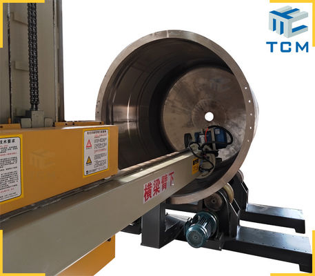 Inox Tank Polishing Machine Cylindrical Tank Shell  Inner Surface Metal Polish Grinder