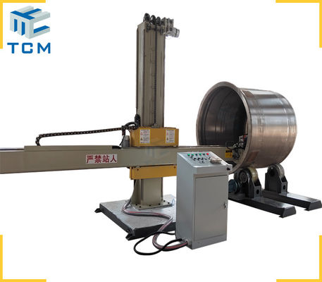 Inox Tank Polishing Machine Cylindrical Tank Shell  Inner Surface Metal Polish Grinder