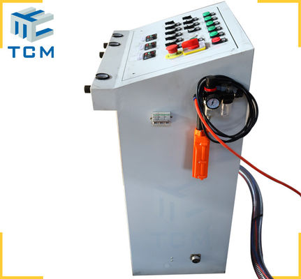 Tank Cap Surface Automatic Polisher 2 In 1 8 - 12 M2/Hour Metal Polishing Machine