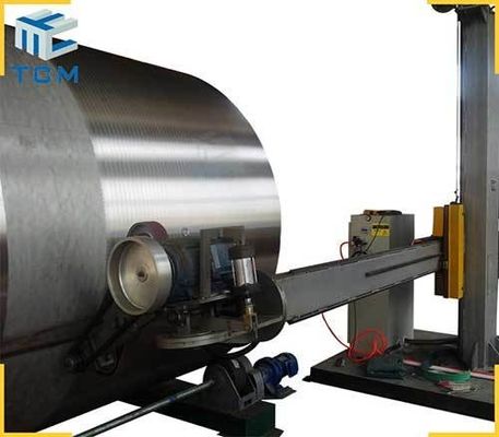 Stainless Steel Vessel Tank Polishing Machine For Metal Surface  400V 415V