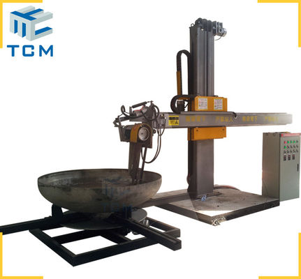 Ellipsoidal Head Dished End Polishing Machine Surface Grinding Metal Polishing Buffing
