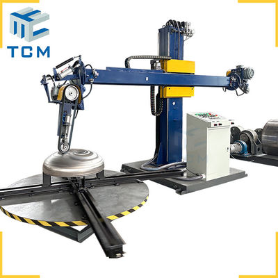 Tank Lid Automatic Dished End Polishing Machine 3080mm CNC Tank Polishing
