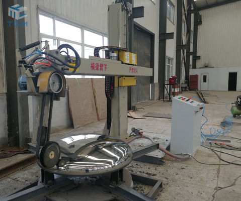 Metal Surface Tank Cover Polishing Machine CE Surface Grinding 3.5M