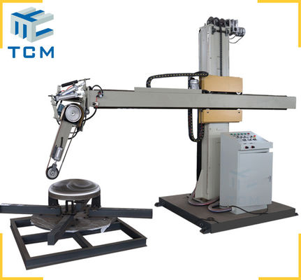 Steel Vessel Head Dished End Polishing Machine Cylinder Cap Surface Grinder Cnc Polishing