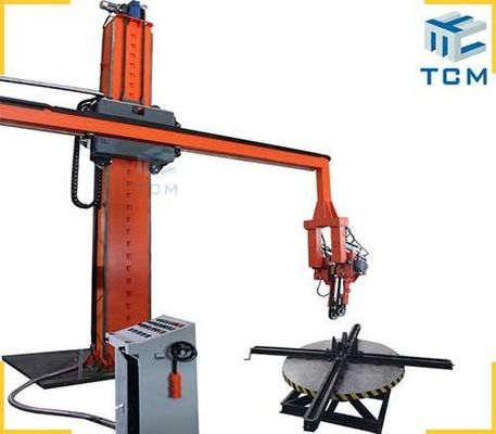 Industrial dished end polishing machine  Automatic 2500mm surface polishing machine