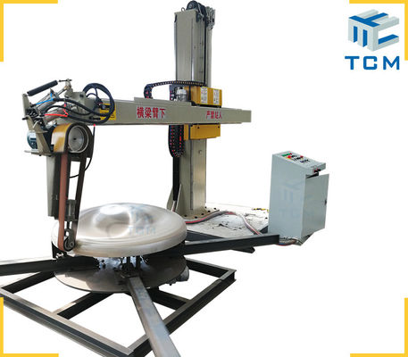 Stainless Steel Dished End Polishing Machine 400V 415V 12m2/Hour Surface Sanding