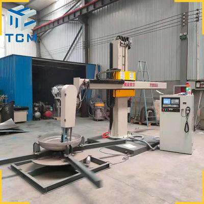 Full Automatic CNC Polishing Machine Steel Tank Cap 400V Dished End Polishing Machine