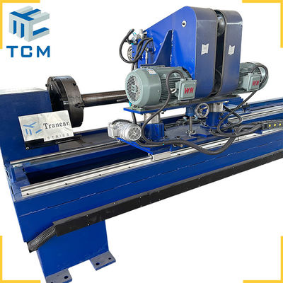 Cylinder Rods Automatic Pipe Polishing Machine 800mm  For Hydraulic Shafts