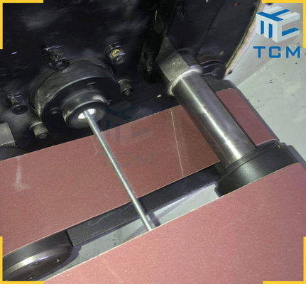 Steel Surface Automatic  Grinding Polishing Machine For Electric Wire Cable