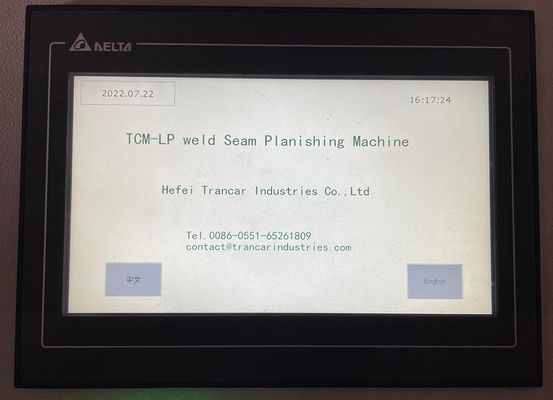 Automatic PLC Weld Planisher For Steel Sheet Tank Shell Surface Longitudinal planishing machine