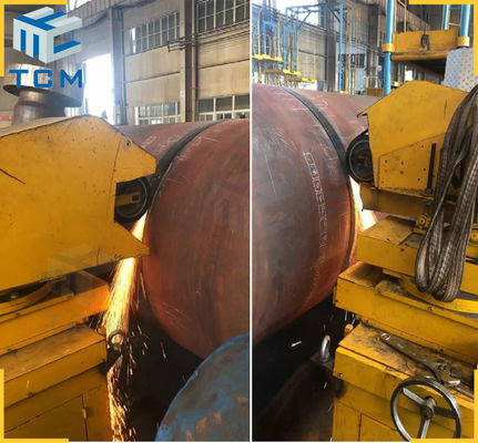 Circular Welded Seam Polishing Grinding Machine Steel Tank Shell Vessel