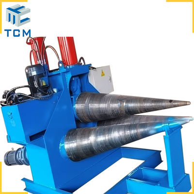 Three Shafts Hydraulic Cone Bending Machine 380V 415V Conical Bending Machine