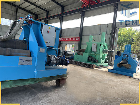 Three Shafts Hydraulic Cone Bending Machine 380V 415V Conical Bending Machine