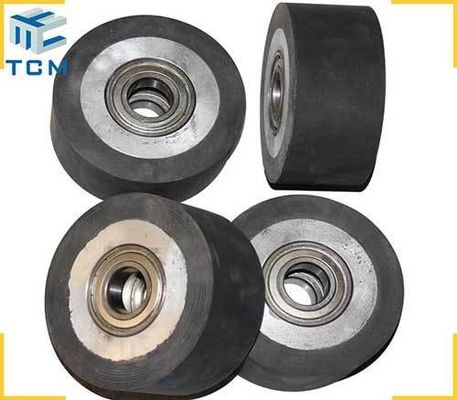 Touching Rubber Buffing Wheel Rubber Tank Polishing Consumable Aluminium