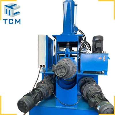 Steel cone folding machine conical head rolling machine from Hefei Trancar Industries