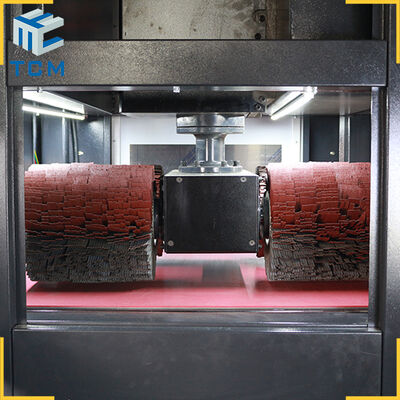Steel workpieces metal works automatic sanding deburring polishing machine