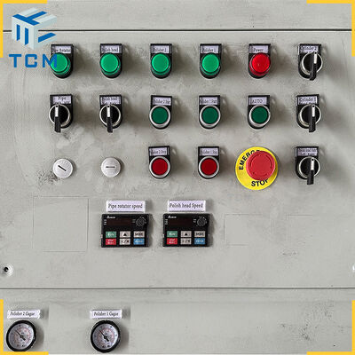 Steel pipe tube OD polishing machine automatic pipe rod exterior surface polishing machine from Trancar Industries