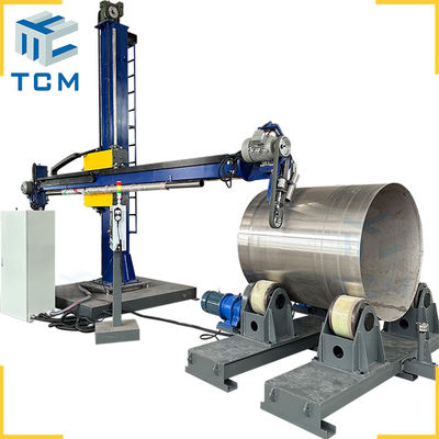Inox-Tankpoliermaschine Zylindrischer Tank Schalen Innenoberfläche Metallpoliermaschine
