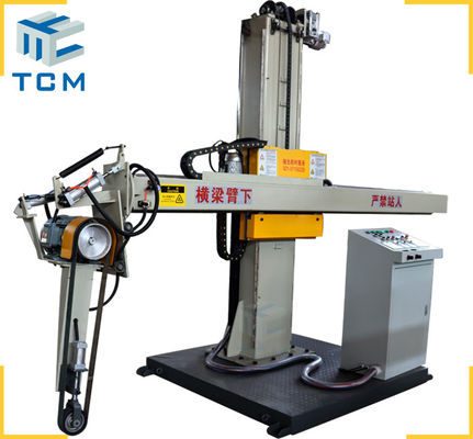 Metal Surface Tank Cover Polishing Machine CE Surface Grinding 3.5M