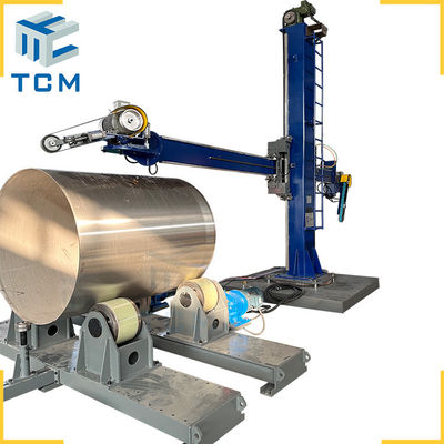 Electromagnetic CNC Tank Grinding Machine 3500kg Automatic Polishing Machine