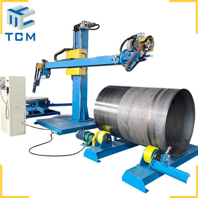 Electromagnetic CNC Tank Grinding Machine 3500kg Automatic Polishing Machine