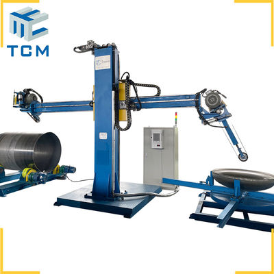 Electromagnetic CNC Tank Grinding Machine 3500kg Automatic Polishing Machine