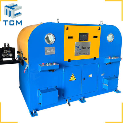 Steel Surface Automatic  Grinding Polishing Machine For Electric Wire Cable