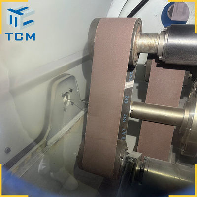 Steel Surface Automatic  Grinding Polishing Machine For Electric Wire Cable