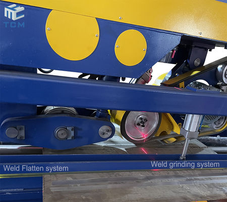 Longitudinal 1800mm Weld Polishing Automatic Grinding And Polishing Machine