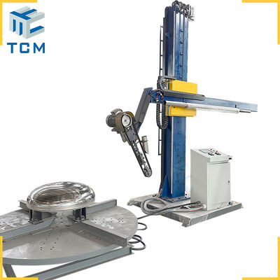 Vollautomatische PLC-Poliermaschine mit konischem Trichter und gewölbtem Stahlkopf