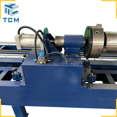 Steel pipe tube OD polishing machine automatic pipe rod exterior surface polishing machine from Trancar Industries