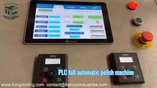 Automatische Poliermaschine mit PLC-Tellerkopf-Kegeltrichter